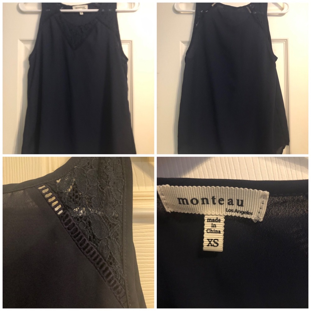 Monteau Blouse XS Sleevless